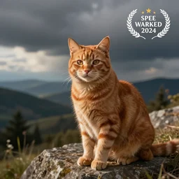 VFX, ginger cat