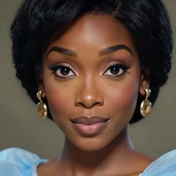 princess tiana, hyper realistic face, beautiful eyes, fantasy art, in the style of greg rutkowski, intricate, hyper detailed, smooth