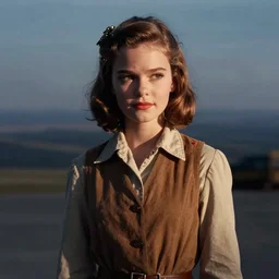 a movie still from the modern film the rocketeer featuring young cute jennifer connelly in her role as jenny blake
