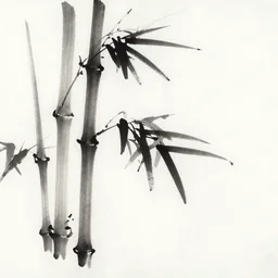 zen bamboo ink