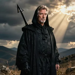 ultra realistic photograph of maury povich as the grim reaper