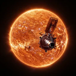 the sun, james webb telescopy, unreal engine 5, octane render, 1 6 k