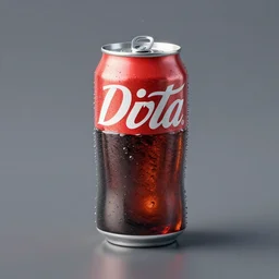 big can of diet coke, 3 d render