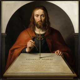 obituary for an alchemist. painting by uccello paolo