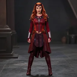 Still of Katherine McNamara as the Scarlet Witch, gorgeous, full body shot, Ultra HD, TV, Fiction