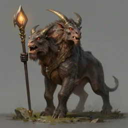 minotaur, fantasy, trending on artstation