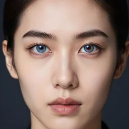 heterochromia, portrait, 4 k, professional
