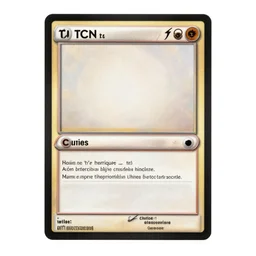 template of the front of a single square trading card. from a tcg. open as a psd file in photoshop. space for text and statistics. made by fantasy flight games. uncropped