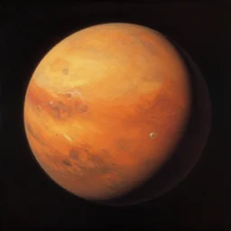 planet mars by adolphe millet