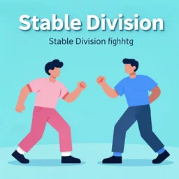 midjourney and stable diffusion fighting
