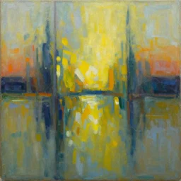 the most beautiful scene, an abstract painting by by greg rutkowski