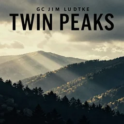 twin peaks movie poster art by jim ludtke