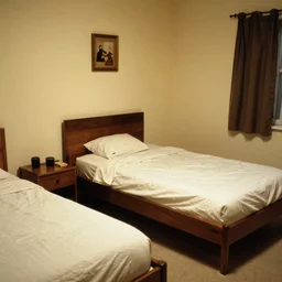 a photograph of a bedrooms from 1998