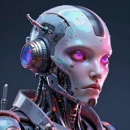 maximalist overdetailed futuristic robot head portrait. lowbrow scifi artwork by kidsquidy ø - cult and subjekt zero. ray tracing hdr polished sharp in visionary psychedelic fineart style inspired by beastwreck jimbo phillips and salviadroid