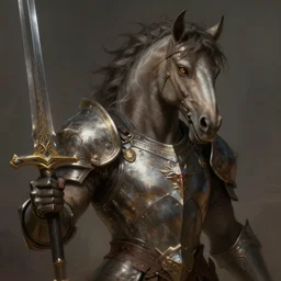 centaur centaur centaur chimera :: Paladin, sword, fearsome, beautiful, DnD character art portrait, mythical creature, human male chest and head with horse body, plate armor, matte fantasy painting, DeviantArt Artstation cgscosiety, by Jason Felix by Steve Argyle by Tyler Jacobson by Peter Mohrbacher, cinematic lighting, 8k.