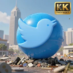 the reaction the world will have when twitter falls, intricate quality, real photo, real camera, 8 k