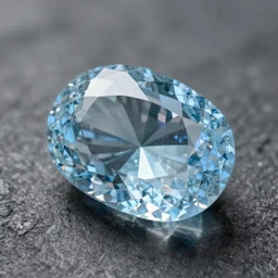 light blue gemstone