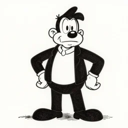 grunge drawing of cbucky by - - michael karcz , loony toons style, horror themed, detailed, elegant, intricate