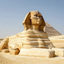 an epic fantasy photograhy of a big sphinx - xenomorph of gizeh on an desert alien - planet, unreal 5, daz, hyperrealistic, octane render, cosplay, rpg portrait, dynamic lighting, intricate detail, harvest fall vibrancy, cinematic