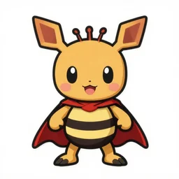 cute miss mascot heatran heatran heatran super hero sticker art, cronobreaker, beeple game icon