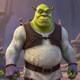 Shrek as Thanos
