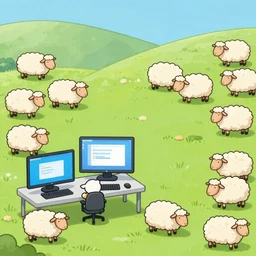 an operating system for sheep to count their sleep