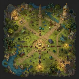 DND campaign concept art, trending on artstation