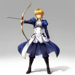 beautiful and gorgeous full body image of archer from fate / stay night, high details, high resolution, | | very very anime!!!, fine - face, audrey plaza, realistic shaded perfect face, fine details. anime. realistic shaded lighting poster by magali villeneuve