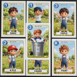 the garbage pail kids trading cards, 8 k resolution hyperdetailed photorealism