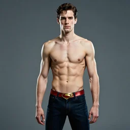 superman as a skinny very skinny skinny weak man in the new superman movie