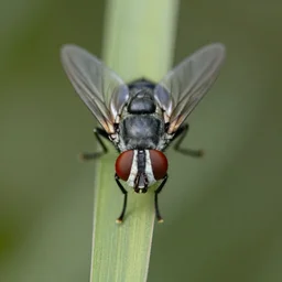 the world as seen by a fly, caleidoscopic view
