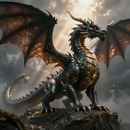 a beautifull dragon