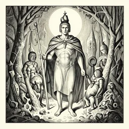Artwork from the Codex Seraphinianus,