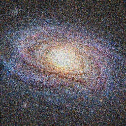 andromeda galaxy, by brock hofer digital art, artstation, by james gurney and beeple global illumination volume lighting pixar and disney tone mapping harmony and joy color vibrant, sharp focus
