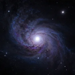 detailed starfield and nebula