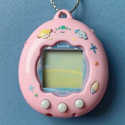 a painting of a tamagotchi, neoclassicism style