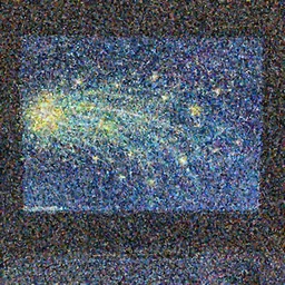 magic universe wind coming out of a computer screen, mystical shootingstars, artstation, James Gurney