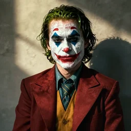 Ezra Miller as Joker, real photo