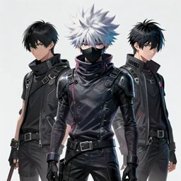 realistic killua zoldyck without mask, techwear, streetwear, cyberpunk style outfit, greg rutkowski, artgerm, ross tran, takato yomamoto, wlop, ilya kuvshinov, intricate complexity, detailed portrait, 4 k, cinematic lighting, artstation, sharp focus, smooth, hd, hdr, award winning, octane render