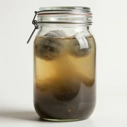 a fart trapped in a jar, fermenting over 100 years, very inspirational