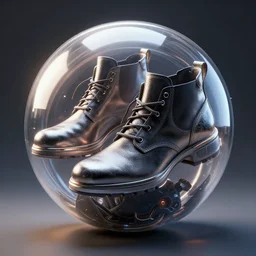shoes, spherical, futuristic concept design, high detail render by octane, unreal engine, 8 k, cinematic
