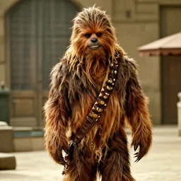chewbacca starring as rick in movie cassablanca ( 1 9 4 2 )