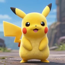 a film still of professor pikachu in harry potter