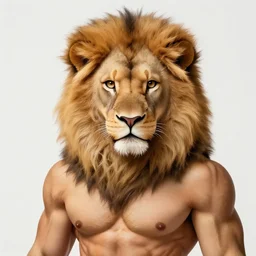 award winning beautiful portrait commission art of a fit male furry anthro lion fursona with a cute beautiful attractive detailed furry face wearing gym shorts and a tanktop. Character design by charlie bowater, ross tran, artgerm, and makoto shinkai, detailed, inked, western comic book art