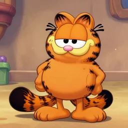 garfield, disney style