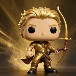 sterling archer funko pop, hyperrealistic, volumetric golden dappled dynamic lighting, highly detailed, sharp focus, by victo ngai, artgerm