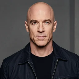 bald matt damon