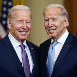 hyperealistic, HD, 4k photograph of Joe Biden and Walter White