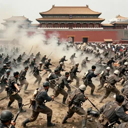 photo of the battle of beijing, march 1 3, 2 0 3 4, world war 3, war zone,