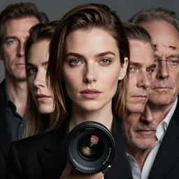 portrait of Humans in 2040 , depth of field, zeiss lens, detailed, symmetrical, centered, fashion photoshoot, by Annie Leibovitz and Steve McCurry, David Lazar, Jimmy Nelsson, Breathtaking, 8k resolution, extremely detailed, beautiful, establishing shot, artistic, hyperrealistic, beautiful face, octane render